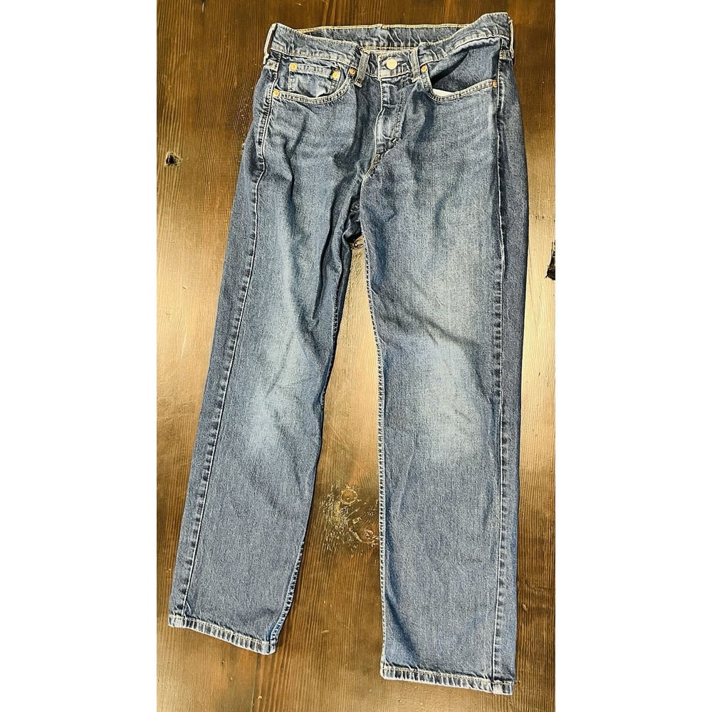 Levi's 514 Men's Jeans 31x30 Blue Denim Regular Fit Straight Leg Zipper Fly